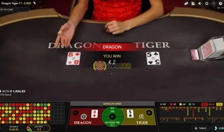 Bí Quyết Chinh Phục Dragon Tiger Tại Mu88 Dành Cho Cao Thủ 2 Các cửa cược trong trò chơi Dragon Tiger tại Mu88